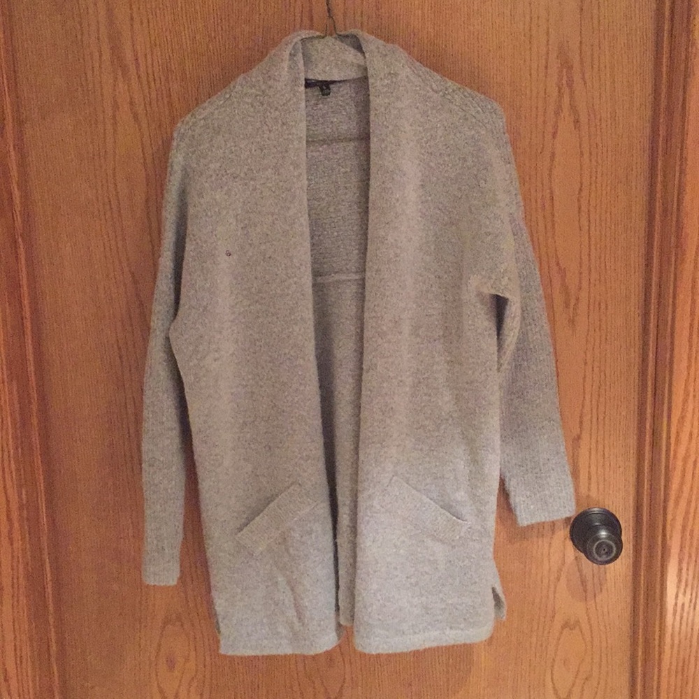 Grey cardigan